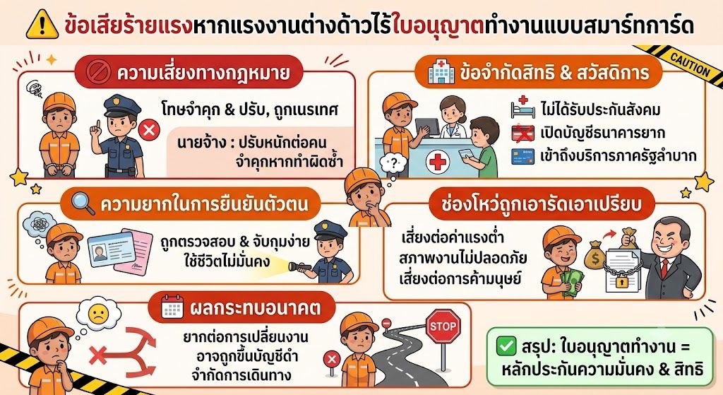 ບັດສີບົວ: ຜົນເສຍຫາຍຮ້າຍແຮງເມື່ອແຮງງານຕ່າງດ້າວບໍ່ມີສະມາດກາດ