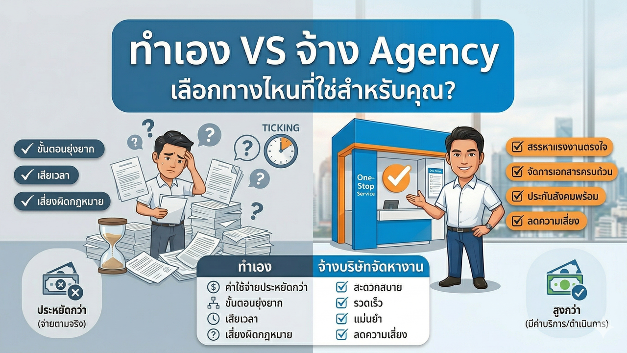 MOU အလုပ်သမား နိုင်ငံသား ၄ မျိုးကို တင်သွင်းခြင်း- ကိုယ်တိုင်လုပ်ခြင်း သို့မဟုတ် ကုမ္ပဏီငှားရမ်းခြင်းက ပိုကောင်းသလား